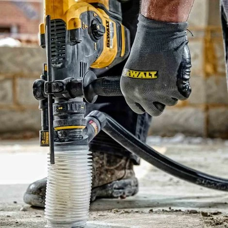DeWALT SDS-plus Universal-Staubabsaugung DWH201D-XJ, Zusatzhandgriff, Absaugschlauch, 2 Bohrhülsen, 2 Adapter DeWALT SDS-plus Universal-Staubabsaugung DWH201D-XJ, Zusatzhandgriff, Absaugschlauch, 2 Bohrhülsen, 2 Adapter -DEWALT Shop 12975374 3