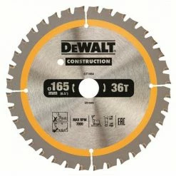 DeWALT Kreissaegeblatt Für Akku-Handkreissägen, 165/20 Mm, 40WZ - DT1950-QZ