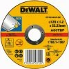 DeWALT Trennscheibe Edelstahl, Flach, 125x1,2 Mm - DT42340Z-QZ 1 DeWALT Trennscheibe Edelstahl, Flach, 125x1,2 Mm - DT42340Z-QZ -DEWALT Shop 13577844 1