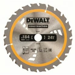 DeWALT Kreissaegeblatt Für Akku-Handkreissägen, 184/20 Mm, 24WZ - DT1951-QZ