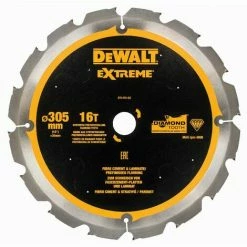 DeWALT Faserzement-Sägeblatt PCD, 305x30 Mm, 16 Z - DT1475-QZ