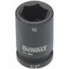 DeWALT Steckschlüssel Kurz 16mm 1/2 Schlagfest - DT7534-QZ 1 DeWALT Steckschlüssel Kurz 16mm 1/2 Schlagfest - DT7534-QZ -DEWALT Shop 13582436 1