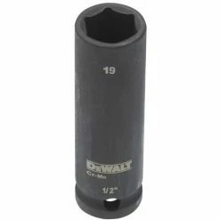 DeWALT Steckschlüssel Lang 19 Mm 1/2 Schlagfest - DT7553-QZ