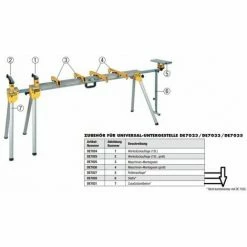 DEWALT Maschinen-Montage-Set DE7025 -DEWALT Shop 15030235 2