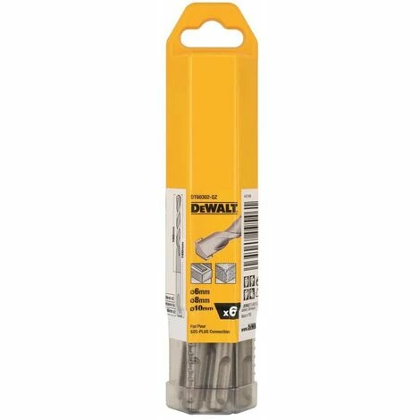 DEWALT SDS-Plus Bohrer Set 6 tlg. DEWALT SDS-Plus Bohrer Set 6 Tlg. -DEWALT Shop 15030443 2