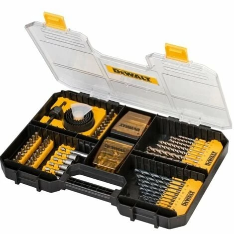 DEWALT 100 tlg. Bit & Bohrersatz Sortiment DT71569 DEWALT 100 Tlg. Bit & Bohrersatz Sortiment DT71569 -DEWALT Shop 15030523 1