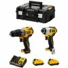 DeWALT DCK2111L2T (DCD706 + DCF801 + 2 X 3,0 Ah + DCB112 + TSTAK II) -DEWALT Shop 15531485 1