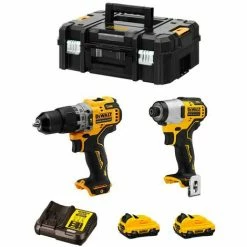 DeWALT DCK2111L2T (DCD706 + DCF801 + 2 X 3,0 Ah + DCB112 + TSTAK II)