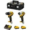 DeWALT DCK2110L2T (DCD701 + DCF801 + 2 X 3,0 Ah + DCB112 + TSTAK II) -DEWALT Shop 15531486 1