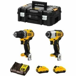 DeWALT DCK2110L2T (DCD701 + DCF801 + 2 X 3,0 Ah + DCB112 + TSTAK II)