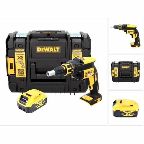 DeWalt DCF 620 NT Akku Trockenbauschrauber 18 V 30 Nm Brushless + 1x Akku 5,0 Ah + TSTAK - ohne Ladegerät DeWalt DCF 620 NT Akku Trockenbauschrauber 18 V 30 Nm Brushless + 1x Akku 5,0 Ah + TSTAK - Ohne Ladegerät -DEWALT Shop 19360858 1