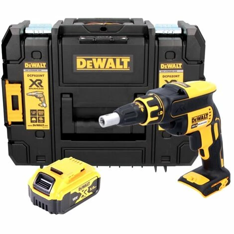 DeWalt DCF 620 NT Akku Trockenbauschrauber 18 V 30 Nm Brushless + 1x Akku 5,0 Ah + TSTAK - ohne Ladegerät DeWalt DCF 620 NT Akku Trockenbauschrauber 18 V 30 Nm Brushless + 1x Akku 5,0 Ah + TSTAK - Ohne Ladegerät -DEWALT Shop 19360858 2