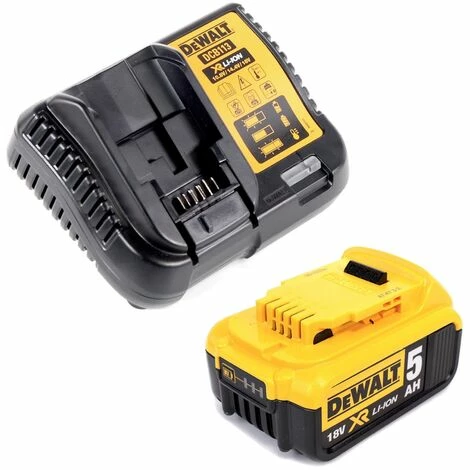 Dewalt DCB 113 P1 Akku Starter Set 18V mit Ladegerät + 1x Akku 5,0Ah Dewalt DCB 113 P1 Akku Starter Set 18V Mit Ladegerät + 1x Akku 5,0Ah -DEWALT Shop 19378960 2