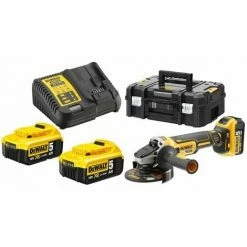DEWALT 18V Ø 125mm Akku-Winkelschleifer DCG405P3 | 3x Akku 5,0 Ah