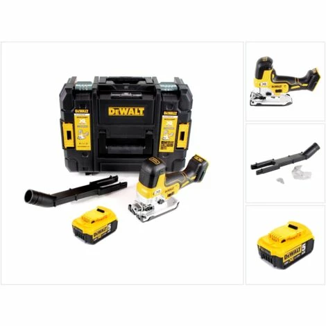 DeWalt DCS 335 NT Akku Stichsäge 18V + 1x Akku 5,0 Ah in TSTAK - ohne Ladegerät DeWalt DCS 335 NT Akku Stichsäge 18V + 1x Akku 5,0 Ah In TSTAK - Ohne Ladegerät -DEWALT Shop 22918496 2