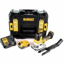 DeWalt DCS 335 P1 Akku Stichsäge 18V + 1x Akku 5,0 Ah + 1x Schnellladegerät In TSTAK