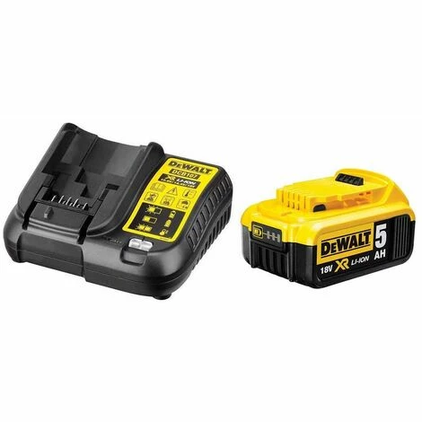 Power Set DeWALT (1 x 18V 5,0 Ah + DCB107) Power Set DeWALT (1 X 18V 5,0 Ah + DCB107) -DEWALT Shop 23997195 1