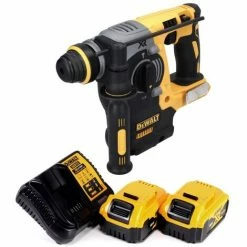 DeWalt DCH 273 P2 Akku Kombihammer 18 V 2,1 J SDS Plus Brushless + 2x Akku 5,0 Ah + Ladegerät 5 DeWalt DCH 273 P2 Akku Kombihammer 18 V 2,1 J SDS Plus Brushless + 2x Akku 5,0 Ah + Ladegerät -DEWALT Shop 26251966 4
