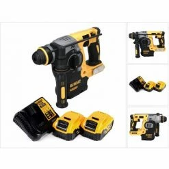DeWalt DCH 273 P2 Akku Kombihammer 18 V 2,1 J SDS Plus Brushless + 2x Akku 5,0 Ah + Ladegerät 6 DeWalt DCH 273 P2 Akku Kombihammer 18 V 2,1 J SDS Plus Brushless + 2x Akku 5,0 Ah + Ladegerät -DEWALT Shop 26251966 5