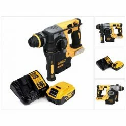 DeWalt DCH 273 P1 Akku Kombihammer 18 V 2,1 J SDS Plus Brushless + 1x Akku 5,0 Ah + Ladegerät -DEWALT Shop 26251971 5