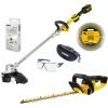 DeWALT UVEX Gartenpflege-Set, Rasentrimmer, Heckenschere, Trimmerfaden, Schutzbrille + Brillenetui, Gehörschutz 18 V - Ausführung:ohne Akkus Und Ladegerät -DEWALT Shop 26426647 1