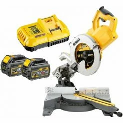 DeWALT DCS778T2 Akku Paneelsäge Kappsäge Gehrungssäge 250mm 85mm 2x 54V FlexVolt