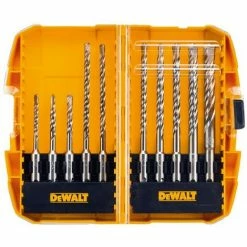 DeWalt SDS-plus Hammerbohrer-Set 10-tlg., 2-Schneider