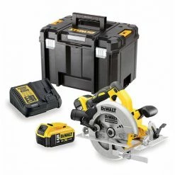 DeWALT DCS570P2 Akku Handkreissäge 184 Mm Bürstenlos Kabellos 18V 5Ah 2x Akkus