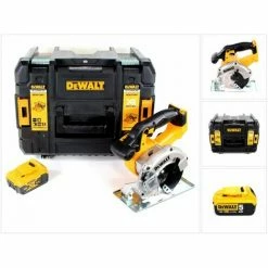 Dewalt DCS 373 NT Akku Metallkreissäge 18V 43mm + 1x Akku 5,0Ah + Sägeblatt + TSTAK - Ohne Ladegerät -DEWALT Shop 27638675 5