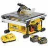 DeWALT DCS7485T2 Akku Tischkreissäge 54V 6Ah XR FLEXVOLT 210mm Bürstenlos 2 Akkus 2 DeWALT DCS7485T2 Akku Tischkreissäge 54V 6Ah XR FLEXVOLT 210mm Bürstenlos 2 Akkus -DEWALT Shop 28040764 1