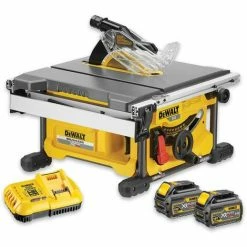 DeWALT DCS7485T2 Akku Tischkreissäge 54V 6Ah XR FLEXVOLT 210mm Bürstenlos 2 Akkus