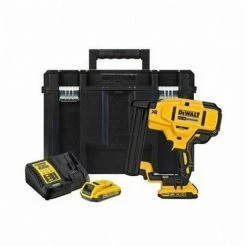 DeWalt - Agrafeuse 18Ga XR 18V 2Ah Li-ion Brushless Avec 2 Batteries + Coffret TSTAK - DCN681D2