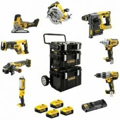DEWALT 18V Akku Combopack DCK856P4 | 4x Akku 5Ah (8-tlg.)