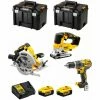DeWALT Kit DWK301 (DCD796 + DCS334 + DCS570 + 2 X 5,0 Ah + DCB115 + 2 X TSTAK VI) -DEWALT Shop 30399834 1
