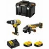 DeWALT Kit DWK221 (DCD996 + DCG405 + 2 X 5,0 Ah + DCB115 + TSTAK VI) 1 DeWALT Kit DWK221 (DCD996 + DCG405 + 2 X 5,0 Ah + DCB115 + TSTAK VI) -DEWALT Shop 30399837 1