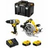 DeWALT Kit DWK216 (DCD996 + DCS570 + 2 X 5,0 Ah + DCB115 + TSTAK VI) -DEWALT Shop 30399839 1