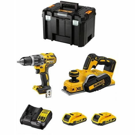 DeWALT Kit DWK207 (DCD796 + DCP580 + 2 x 2,0 Ah + DCB107 + TSTAK VI) DeWALT Kit DWK207 (DCD796 + DCP580 + 2 X 2,0 Ah + DCB107 + TSTAK VI) -DEWALT Shop 30399843 1
