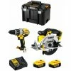 DeWALT Kit DWK214 (DCD996 + DCS391 + 2 X 5,0 Ah + DCB115 + TSTAK VI) -DEWALT Shop 30399936 1