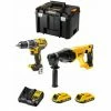 DeWALT Kit DWK209 (DCD796 + DCH133 + 2 X 2,0 Ah + DCB107 + TSTAK VI) 1 DeWALT Kit DWK209 (DCD796 + DCH133 + 2 X 2,0 Ah + DCB107 + TSTAK VI) -DEWALT Shop 30399940 1