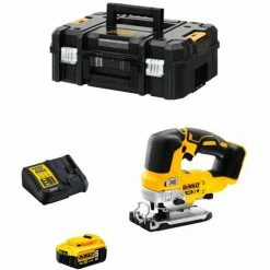 Pendelhub-Stichsäge DeWALT DCS334P1T (1 X 5,0 Ah + DCB115 + TSTAK II)