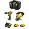 DeWALT Kit DWK200 (DCD796 + DCS331 + 2 X 2,0 Ah + DCB107 + TSTAK VI) 2 DeWALT Kit DWK200 (DCD796 + DCS331 + 2 X 2,0 Ah + DCB107 + TSTAK VI) -DEWALT Shop 30400459 1