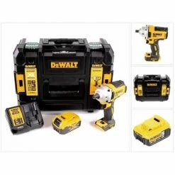 DeWalt DCF 894 P1 Akku Schlagschrauber 18 V 447 Nm 1/2" Brushless + 1x Akku 5,0 Ah + Ladegerät + TSTAK