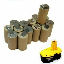 Tauschpack Für Original Dewalt Akku 18 V 3.0 Ah NiMh PANASONIC ZELLEN