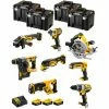 DeWALT Kit DWK803T (DCD996 + DCH273 + DCG405 + DCF887 + DCS355 + DCS367 + DCS570 + DCL050 + 3 X 5,0 Ah + DCB115 + 4 X TSTAK VI) 1 DeWALT Kit DWK803T (DCD996 + DCH273 + DCG405 + DCF887 + DCS355 + DCS367 + DCS570 + DCL050 + 3 X 5,0 Ah + DCB115 + 4 X TSTAK VI) -DEWALT Shop 35080491 1
