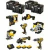 DeWALT Kit DWK702T (DCD796 + DCH273 + DCG405 + DCF887 + DCS331 + DCS391 + DCS369 + 3 X 5,0 Ah + DCB115 + 4 X TSTAK VI) -DEWALT Shop 35080711 1