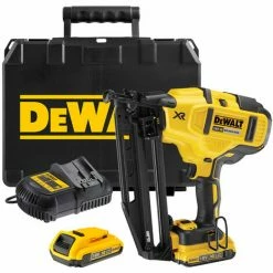 DeWALT DCN660D2 Akku Nagler Bürstenlos Kabellos 18V 2Ah 63mm 2x Akkus Koffer