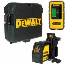 DeWALT DW088KD Kreuzlinienlaser Selbstnivellierend Kreuzlaser + Detektor DE0892