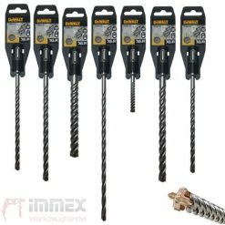 DeWALT Bohrer Hammerbohrer Steinbohrer Betonbohrer SDS-Plus Alle Größen 4-kant 5X110X50mm