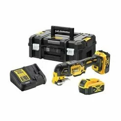 Dewalt - Outil Oscillant Multi Cutter 18V 2x5Ah 3 Vitesses Avec 35 Accessoires - DCS356P2-QW