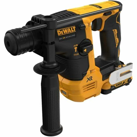 DeWALT Akku-Bohrhammer SDS-plus DCH072L2-QW 12V inkl. 2x 3 Ah Akku, Schnellladegerät, Zusatzhandgriff, Tiefenanschlag, Gürtelclip, TSTAK-Box II DeWALT Akku-Bohrhammer SDS-plus DCH072L2-QW 12V Inkl. 2x 3 Ah Akku, Schnellladegerät, Zusatzhandgriff, Tiefenanschlag, Gürtelclip, TSTAK-Box II -DEWALT Shop 42007351 2